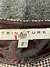 Trina Turk Houndstooth Gray Dress Pants Size 2 - photo 7
