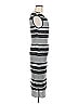 Max Studio Stripes Gray Casual Dress Size M - photo 4