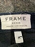FRAME Denim Chevron-herringbone Black Jeans Size 25 waist - photo 6
