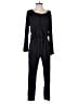 Lively Solid Black Jumpsuit Size M - photo 1