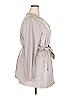 Halston Heritage Gray Trenchcoat Size 20w - photo 4