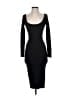 H&M Solid Black Cocktail Dress Size S - photo 1