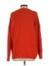Nordstrom Solid Orange Wool Pullover Sweater Size S - photo 2