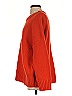 Nordstrom Solid Orange Wool Pullover Sweater Size S - photo 5