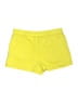 Zara Solid Yellow Shorts Size L - photo 2