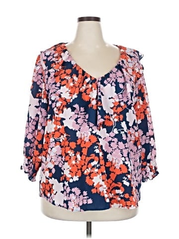 East Adeline 3/4 Sleeve Blouse (view 1)