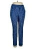 Sfera Print Blue Casual Pants Size XL - photo 1