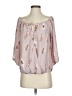 Veronica M. 100% Polyester Pink 3/4 Sleeve Blouse Size XS - photo 1
