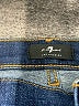7 For All Mankind Hearts Blue Jeans Size 27 waist - photo 6