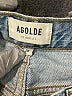 AGOLDE 100% Cotton Hearts Blue Jeans Size 26 waist - photo 4
