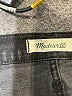 Madewell Chevron-herringbone Black Jeans Size 25 waist - photo 3