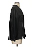 ABS Allen Schwartz 100% Polyester Black Long Sleeve Blouse Size S - photo 4
