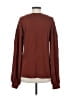Assorted Brands Brown Long Sleeve Blouse Size S - photo 2