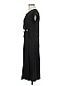 Avantlook 100% Polyester Solid Black Casual Dress Size L - photo 5