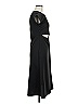 Avantlook 100% Polyester Solid Black Casual Dress Size L - photo 4