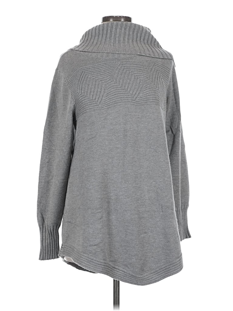 Pre-owned Renuar Turtleneck Sweater In Gray