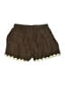 Midnight Chevron-herringbone Brown Shorts Size XS - photo 2