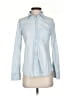 J.Crew Blue Long Sleeve Button-Down Shirt Size 0 - photo 1