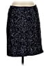 Boston Proper 100% Nylon Stars Black Casual Skirt Size 2 - photo 1
