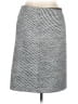 Ann Taylor 100% Polyester Chevron-herringbone Gray Casual Skirt Size 14 - photo 2