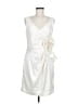 Max and Cleo Ivory Cocktail Dress Size 6 - photo 1
