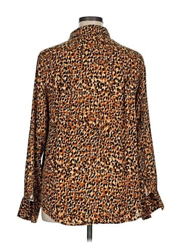 Ichi Long Sleeve Blouse (view 2)