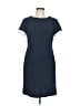 Tommy Hilfiger Solid Blue Casual Dress Size 6 - photo 1