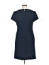 Tommy Hilfiger Solid Blue Casual Dress Size 6 - photo 2