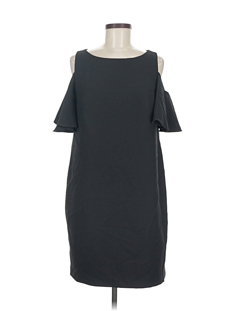 Pre-owned Leslie Fay Casual Dress In Gray