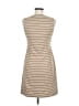 Sharagano Stripes Tan Casual Dress Size 6 - photo 2