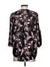 Soho 100% Polyester Black 3/4 Sleeve Blouse Size S - photo 2