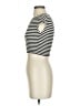 Zara Ivory Short Sleeve Turtleneck Size S - photo 5