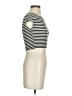 Zara Ivory Short Sleeve Turtleneck Size S - photo 4