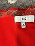 NSR 100% Polyester Paisley Red Cocktail Dress Size S - photo 7