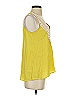 Collective Concepts 100% Polyester Yellow Sleeveless Blouse Size S - photo 4