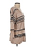 August Silk Tan Pullover Sweater Size S - photo 4