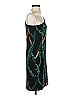 Evovorro Graphic Teal Cocktail Dress Size S - photo 4