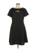 DKNY Tweed Black Casual Dress Size 8 - photo 1