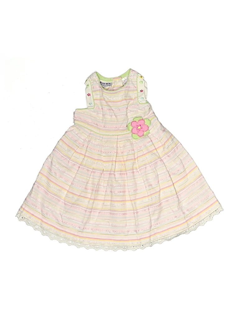 Pre-owned Blueberi Boulevard Kids' Dress In Pink