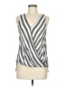 Final Touch 100% Rayon Silver Sleeveless Blouse Size M - photo 1
