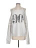Steve Madden Silver Gray Sweatshirt Size S - photo 1