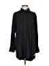 Lola 100% Lyocell Black Long Sleeve Button-Down Shirt Size XS - photo 1