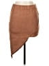 Unbranded Solid Brown Casual Skirt Size S - photo 2