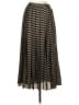 MICHAEL Michael Kors 100% Polyester Chevron-herringbone Black Casual Skirt Size 0 - photo 2