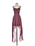 DB Studio 100% Polyester Burgundy Cocktail Dress Size 2 - photo 1