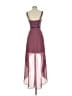 DB Studio 100% Polyester Burgundy Cocktail Dress Size 2 - photo 2