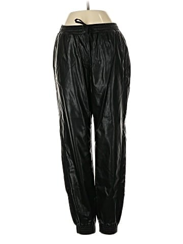 Zara Faux Leather Pants (view 1)
