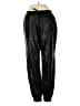 Zara Metallic Black Faux Leather Pants Size XS - photo 1