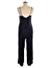 OVERLOVER 100% Polyester Solid Black Jumpsuit Size M - photo 2