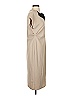 Halston Solid Tan Casual Dress Size S (estimated) - photo 4